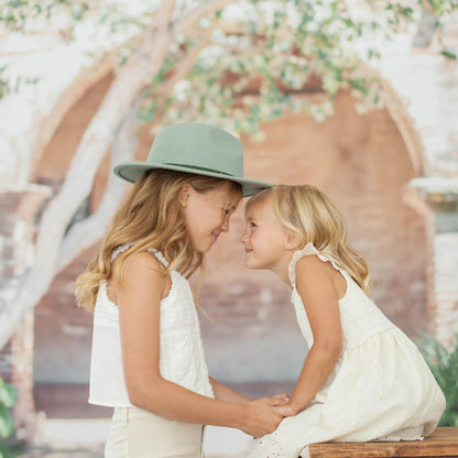 Rustic Brick Archway Outdoor Photography Backdrop