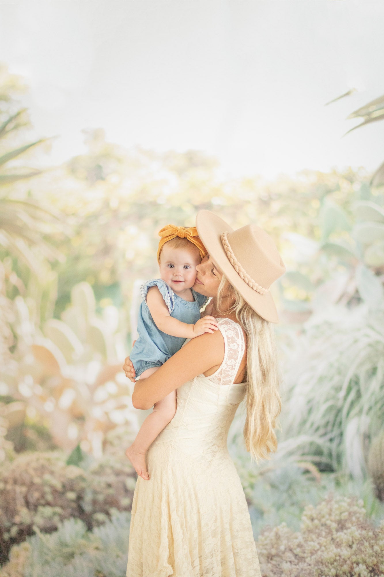 Cactus Succulent Desert Photography Backdrop