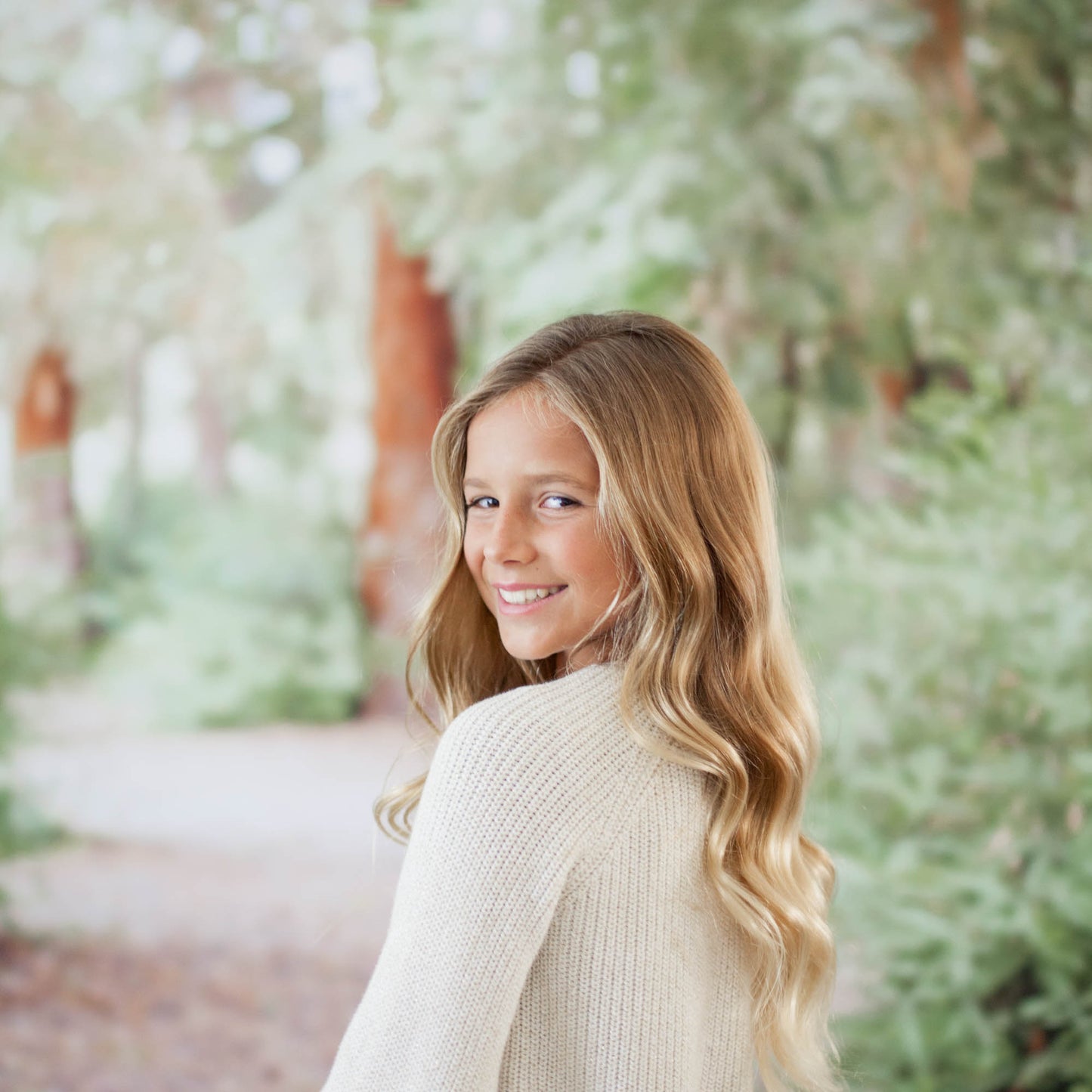 Redwood Christmas Photography Backdrop